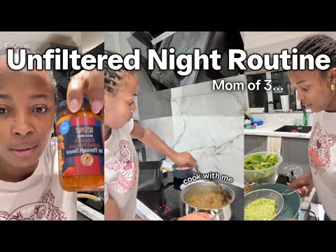 Vlogmas ep 2: My Unfiltered night routine | Cook with me | Night chores + Chit chat 