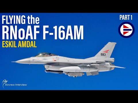 Flying the RNoAF F-16AM | Eskil Amdal (In-Person Part 1)