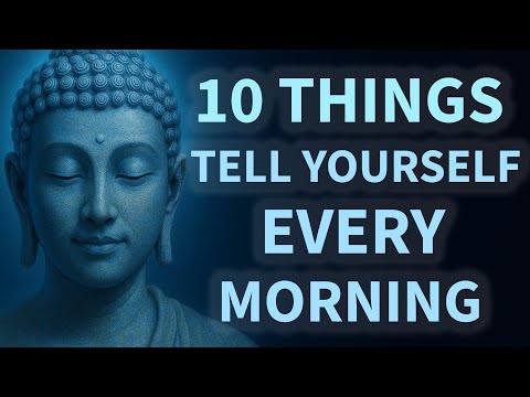10 Powerful Things to Tell Yourself Every Morning | Buddhist Teachings for Life