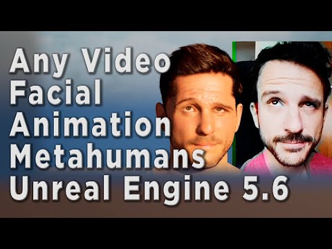 Any Video to Metahuman Facial Animation In UE 5.6