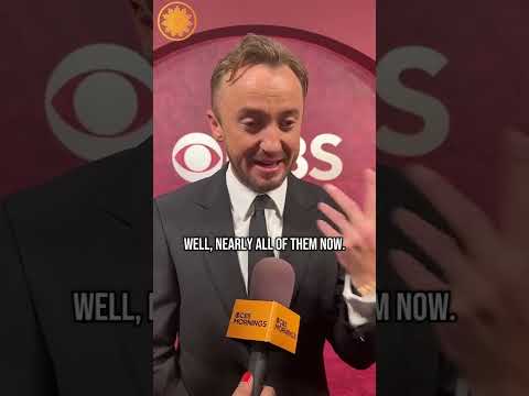 Tom Felton on playing Draco Malfoy on Broadway in “Harry Potter and the Cursed Child" #shorts
