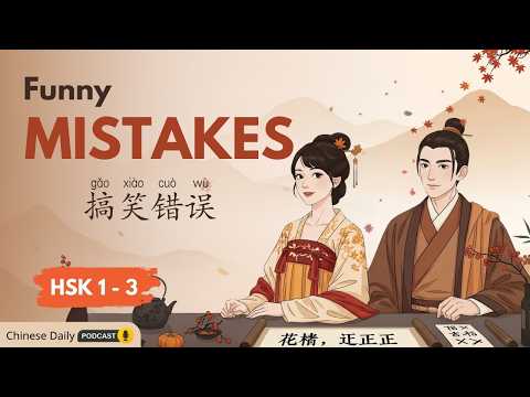 HSK 1-3 | 学中文的“哭笑不得”错误  | Funny Mistakes Every Beginner Makes
