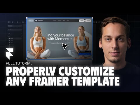 Framer Template Editing Made Easy: Master Layouts, Components & CMS