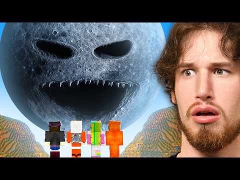 Minecraft But THE MOON WOKE UP..