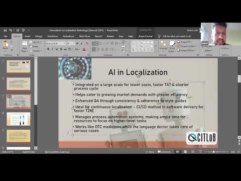 Innovations in Localization Technology | AI, Automation & Asian Language Markets | CITLoB Webinar