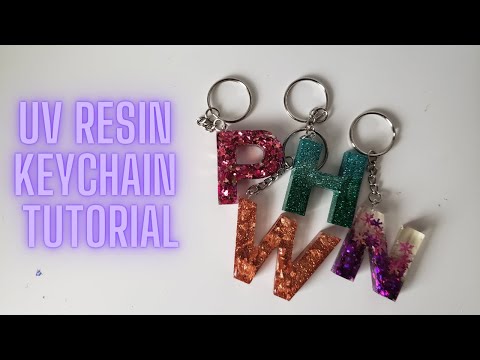 UV Resin Keychain Tutorial (Highly Requested!!) I Period Six Designs
