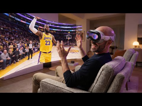 I Just Watched the First Ever Immersive NBA Game on Vision Pro... Let's Talk About It!