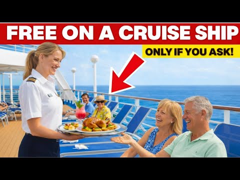 TOP 40 FREE Things You Can Get on Your Cruise Ship (Just Ask!)