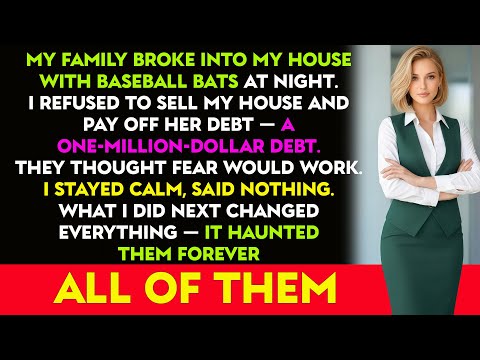 My Family Broke In With Baseball Bats When I Refused To Sell My House And pay off my sister 1M$ debt