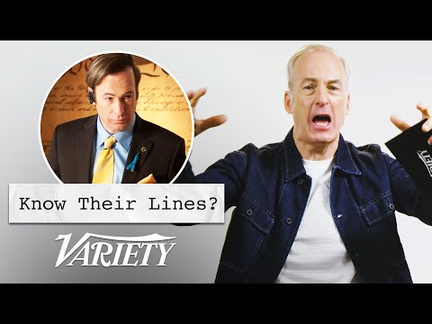 Does Bob Odenkirk Know His Lines?