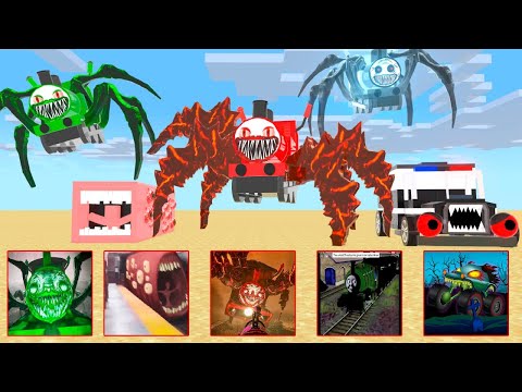 ALL EATER MONSTERS TRAINS BOSS CHOO CHOO CHARLES - Part  #3