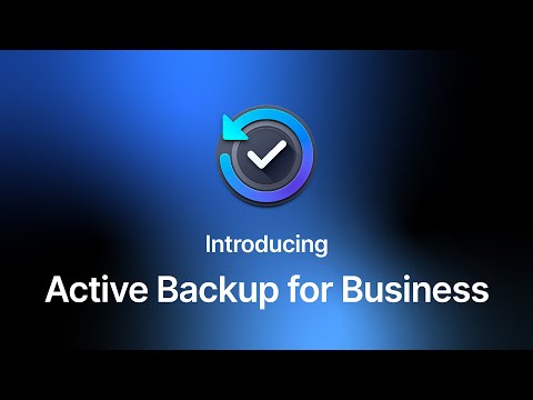 Introducing Synology Active Backup for Business | Synology