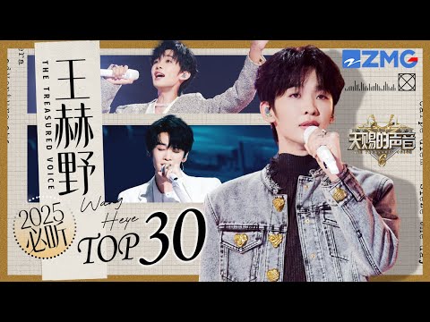 【王赫野TOP30】从《大风吹》到《别让爱凋落》 王赫野30首天赐现场全记录 → 打开就沦陷💥｜天赐的声音 主题特辑 20250823