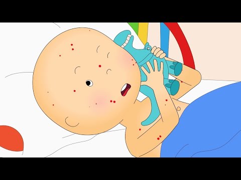 Caillou ist Krank | Die Neuen Abenteuer von Caillou | Caillou auf Deutsch