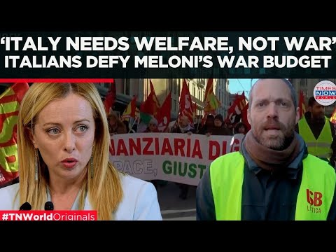 ITALIAN REVOLT AGAINST EU: Bologna Workers March Against Meloni’s “War Budget” | Times Now World