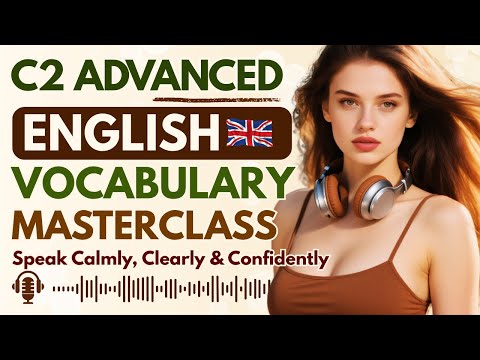 Advanced English Vocabulary (C2) — Speak Clearly & Like a Native | 2025 Masterclass