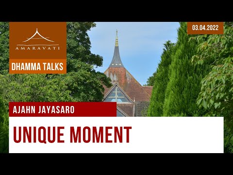 Unique Moment | 03.04.2022 | Ajahn Jayasaro