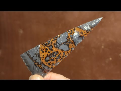 1583 - Armenian Slab Obsidian Flintknapping
