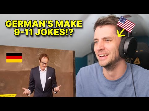 American reacts German comedian making fun of America (Vince Ebert)