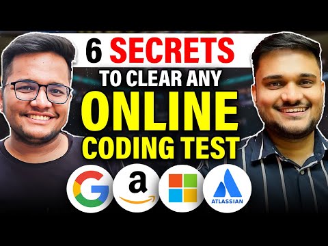 6 SECRETS to clear any online CODING Test | ft. Sanket Singh @SanketSingh1