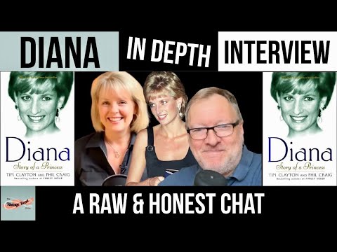 We Were THREATENED! Diana: Story Of A PRINCESS With Author Phil Craig #Diana #vintagereadshow 