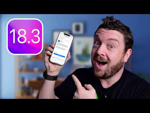 Download iOS 18.3 NOW! Here are 13+ New Features & Changes!