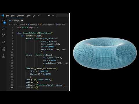 AI codes stunning animations using my voice