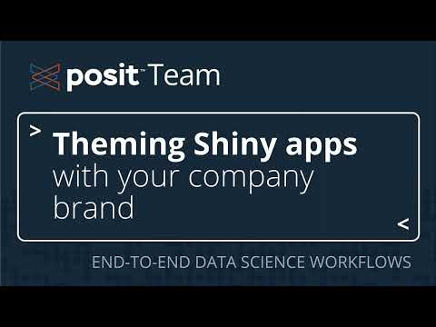 How to bring modern UI to your Shiny apps