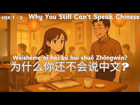 为什么你还不会说中文? Wèishéme nǐ hái bú huì shuō Zhōngwén? Why You Still Can't Speak Chinese |Chinese Podcast