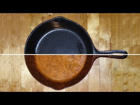 Cast Iron Restoration, Seasoning, Cleaning & Cooking. Cast Iron skillets, griddles and pots.