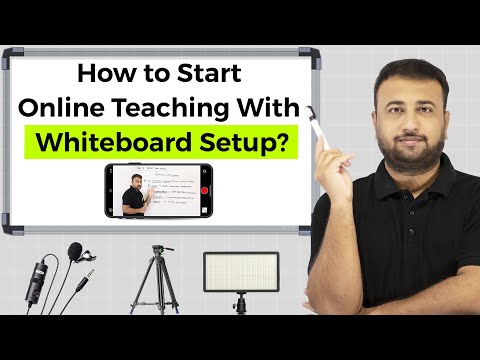 How to Start Online Teaching with Whiteboard Setup (Complete Beginners Guide)