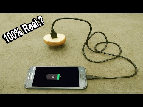 Free Energy Mobile Charger | Mobile Charging With a Potato | Mobile Charging | Potato Charger