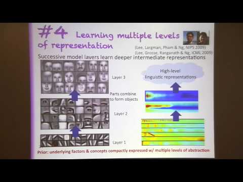 Yoshua Bengio: "Representation Learning and Deep Learning, Pt. 1"