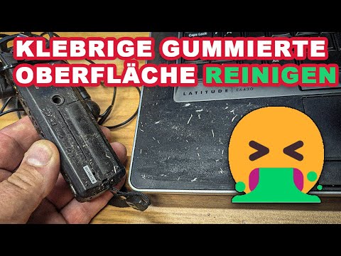 Kunststoff wird klebrig wie reinigen? Kameragriff klebrig? Was tun? YouTube Equipment reinigen.