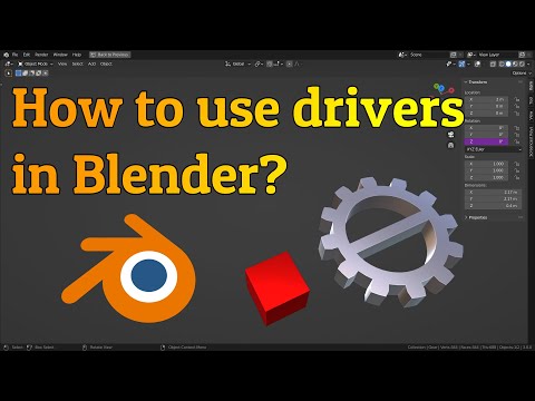 How to use drivers in Blender? | Tutorial