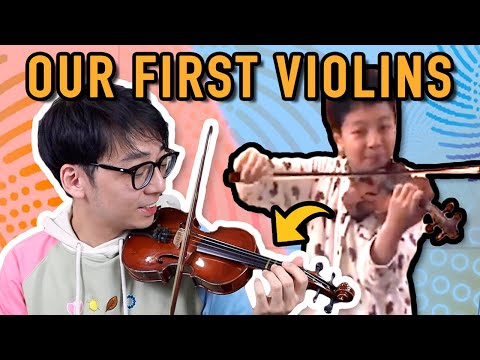 We Found our Childhood Violin Items