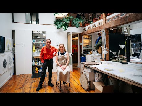 Inside A West Village Loft Where Two Artists Have Lived Since 1983