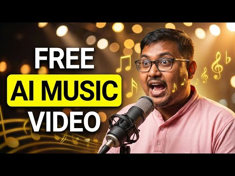 How to Create AI Music Video for FREE (Full Tutorial)