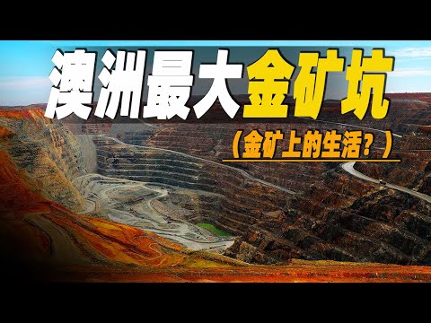走進澳洲最大的金礦坑，探秘黃金礦場工人的生活，他們只需要5天就能從石頭裡煉出價值1000萬美元的金錠  #大脑洞记事