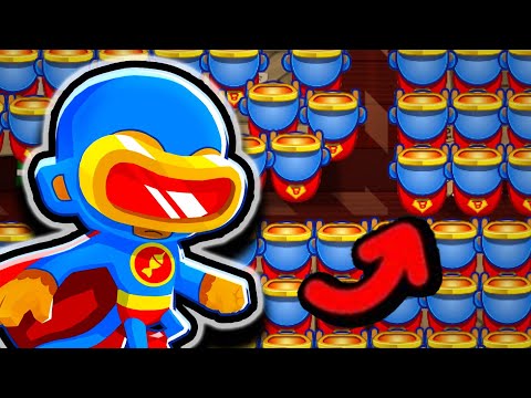 How Far Can A Full Map Of Each Tier 1 Tower Go In BTD5