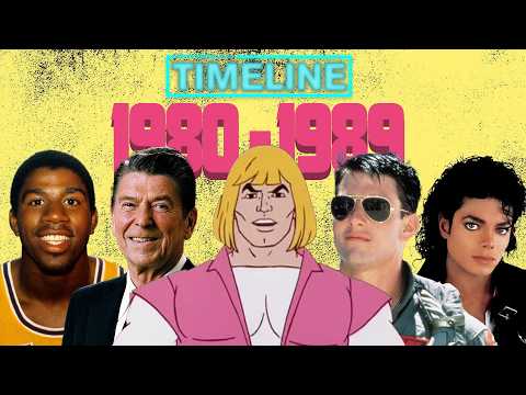 Timeline: The 80s - Everything That Happened In The 80s | Compilation