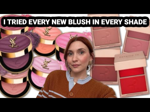 YSL Make Me Blush Powder Blushes & NEW SHADES from Patrick Ta | EVERY SINGLE SHADE & COMPARISONS