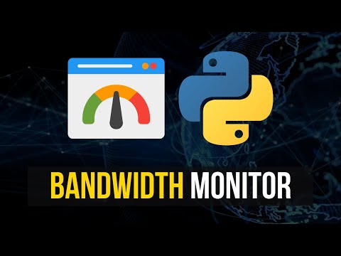 Bandwidth Monitor in Python