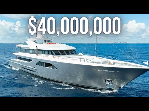 Inside a $40,000,000 Dutch PEDIGREE SuperYacht | 189' Feadship Super Yacht Tour