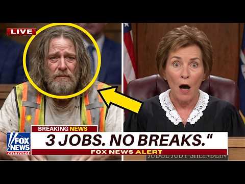 Single Dad With 3 Jobs Fined $5,000… Until Judge Judy Asks About His Lunch Break