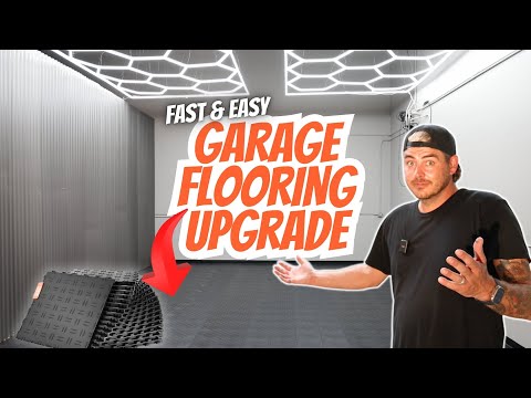 TRANSFORM YOUR GARAGE ON A BUDGET - Quick, Easy, & Cheap Garage Floors