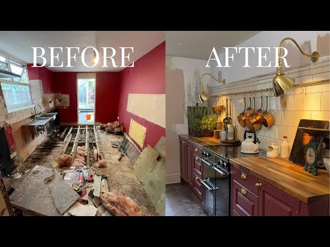 Huge Kitchen Makeover & Secret Garden Transformation