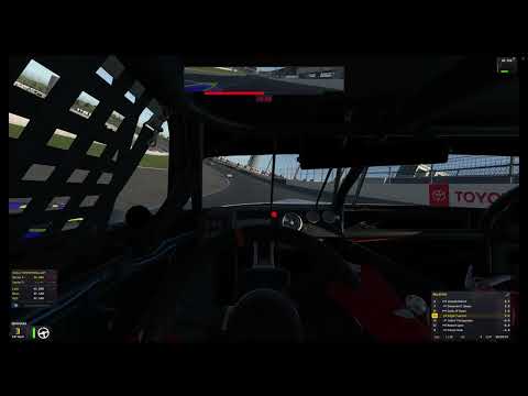 iRacing Oval - He lagged right into me man...