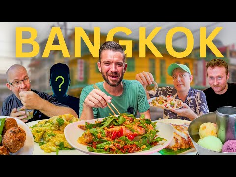 A Full Day Eating in BANGKOK'S MOST UNDERRATED Street Food Area 🇹🇭🔥 (with guests!)