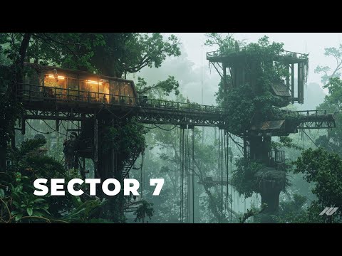 Sector 7 | Deep Sci-Fi Rain Ambience for Focus & Calm